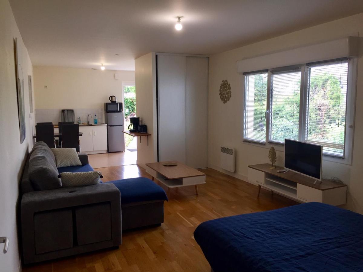 Appartement T1 Bis Proche du centre avec terrasse à Saint-Brieuc Extérieur photo